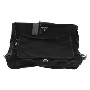 Prada Garment Cover Black Nylon Travel Bag